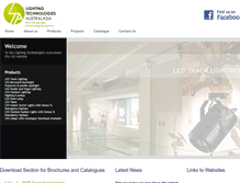 Tablet Screenshot of lightingtechnologies.com.au